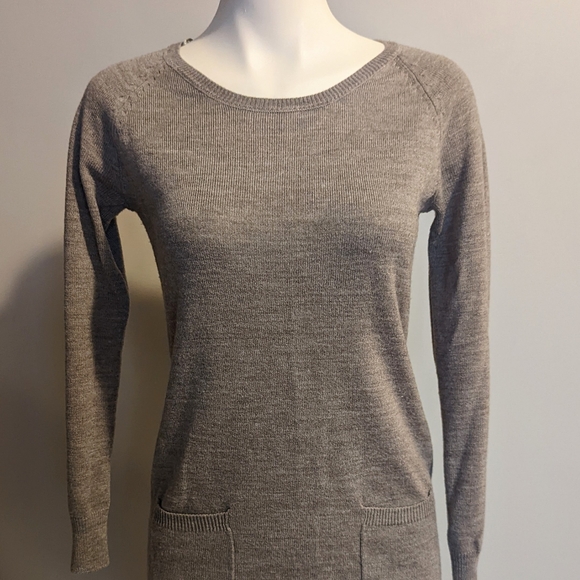 | Sweater Dress | Small | Sandy Beige - Picture 5 of 7